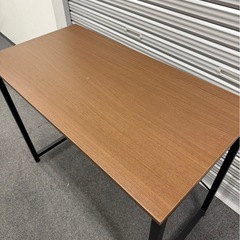 ニトリ　ワークデスク　木製　スチール　zk001の画像
