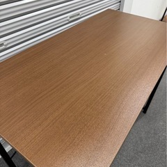 ニトリ　ワークデスク　木製　スチール　zk001の画像