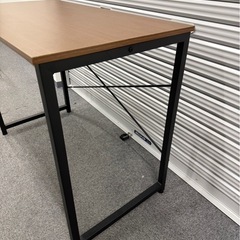ニトリ　ワークデスク　木製　スチール　zk001の画像
