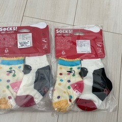 チャムス　ベビー靴下　新品未使用　8-12センチの画像