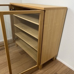無印良品 食器棚(オーク材・観音扉)
