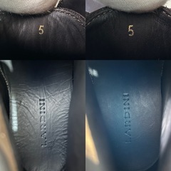 未使用品LARDINI ラルディーニJHPLK スエードチャッカブーツ スウェードチャッカブーツ スエードショートブーツ スウェードショートブーツビジネスシューズドレスシューズくつクツ紐靴レースアップシューズ 革靴紳士靴メンズ男性用イタリア製ブローチ＆ボタン付の画像