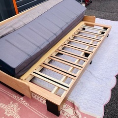 モーブル　ごろ寝ソファーの画像