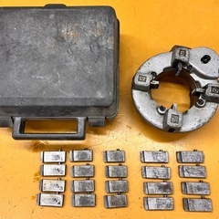 ソネ SONE 曽根 ねじ切り機  シルバーⅢ 通電確認 中古 電動工具  パイプマシン 切断機 　【11099815】 の画像