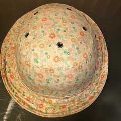 デンマーク YAKKAY 自転車用ヘルメット 花柄 　中古品の画像