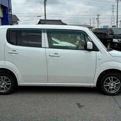 【自社ローン】日産 モコ グレードS ホワイト 白 メモリーナビ ワンセグTV Bluetooth接続 ETC 社外アルミホイール キーレス DVD再生 CD再生の画像
