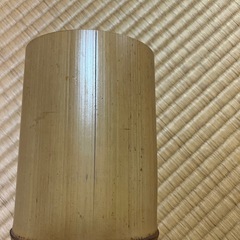 竹製　寸胴　花器の画像
