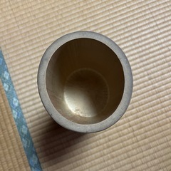 竹製　寸胴　花器の画像