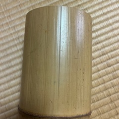 竹製　寸胴　花器の画像