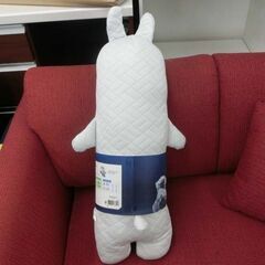 新品 接触冷感アニマルクッション クッション 抱き枕 青系 動物 ウサギ うさぎ かわいい 冷感 アニマルクッション 冷感クッション 札幌市 西野店の画像