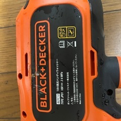 ブラックアンドデッカー BCPC18 充電式高圧洗浄機 
の画像