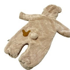 美品90サイズクマさんジャンプスーツの画像