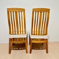 美品　ダイニングチエア　2脚の画像