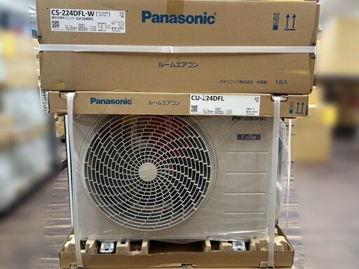 【未使用】パナソニック Panasonic CS-224DFL エアコン 主に6畳 2024年製【ハンズクラフト佐賀】