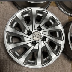 BADX バドックス DOS タービン2 5.5J +38 4本 PCD100 4Hの画像