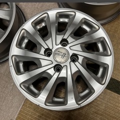 BADX バドックス DOS タービン2 5.5J +38 4本 PCD100 4Hの画像