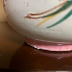 イタリア製フラワーベース花柄の画像