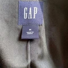 GAP コート　ウール　黒の画像