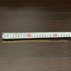k18刻印 ブレスレット 腕輪 実家整理 遺品整理 ゴールド 貴金属の画像