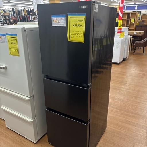 ☆ドリーム荒牧店☆ジモティー割引有☆【クリーニング済み】ハイアール/3ドア冷蔵庫/JR-CV29A/286L/2022年製