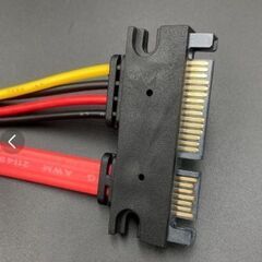SATA シリアルATA 延長ケーブルの画像