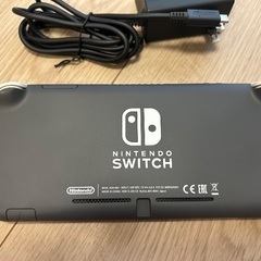Nintendo Switch Light グレーの画像
