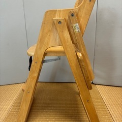 KATOJI カトージ 木製ハイチェア 折り畳み ベビーチェア の画像