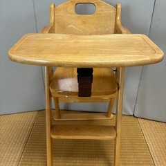 KATOJI カトージ 木製ハイチェア 折り畳み ベビーチェア の画像