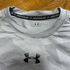 UNDER ARMOUR 長袖 コンプレッションシャツ グレー インナー　加圧式の画像