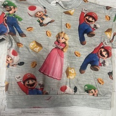 スーパーマリオ 長そで 100cmの画像