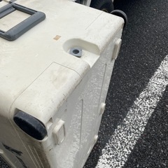 大きめ⭐️76L キャスター付きクーラーボックス 汚れキズありの画像