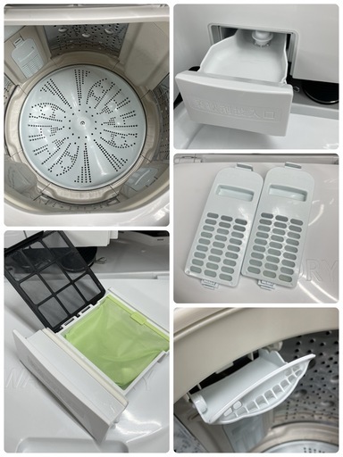 R538 ☀️ ジモティー限定特別価格！ HITACHI 洗濯乾燥機 （洗濯：8.0㎏ 乾燥：4.5㎏）17年製 BW-DV80A ⭐