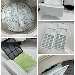 R538 ☀️ ジモティー限定特別価格！ HITACHI 洗濯乾燥機 （洗濯：8.0㎏ 乾燥：4.5㎏）17年製 BW-DV80A ⭐ 動作確認済 ⭐ クリーニング済の画像