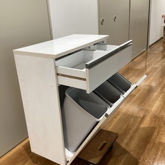ダストキャビネット【町田市再生家具】　252030の画像