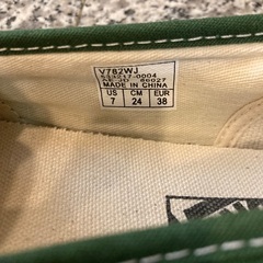 新品未使用品【VANS】デッキシューズ 24cmの画像