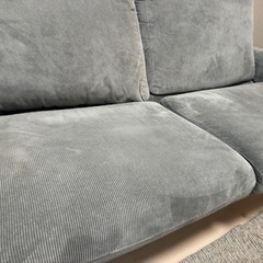 ニトリ コーデュロイソファー
の画像