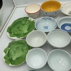  【まとめ売り】食器セット 小鉢・茶碗・ガラスボウルなど22点ほど（使用感有り混在）の画像