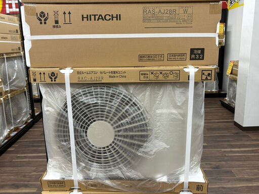【未使用】日立 RAS-AJ28R ルームエアコン 10畳 2024年モデル【ハンズクラフト佐賀】