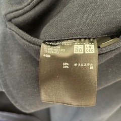 ユニクロLネイビージャケットの画像