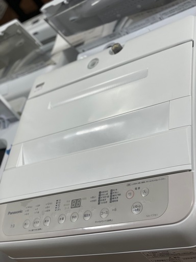 送料・設置込み可　洗濯機　7kg Panasonic 2022年【分解クリーニング済み】