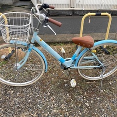 お薦め品‼️女の子向け シティサイクル26インチ6段ギア2020年の画像