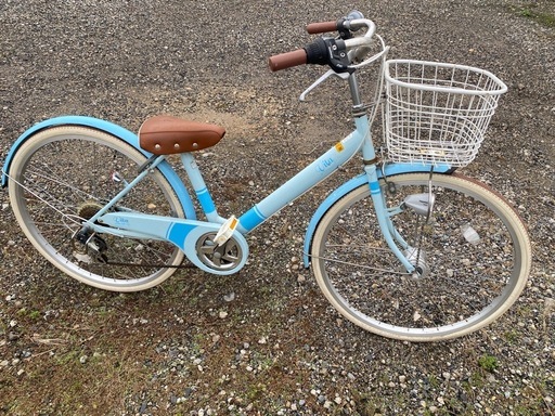 お薦め品‼️女の子向け シティサイクル26インチ6段ギア2020年