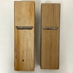 鉋 カンナ 二丁 在銘 中古品 大工道具の画像