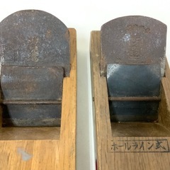 鉋 カンナ 二丁 在銘 中古品 大工道具の画像