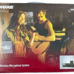 SHURE SVX Dual wireless Microphone System SVX1 Bodypack Transmitter2つ 通電確認済【在庫：2】の画像
