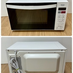 【美品】ヘルツフリー電子レンジ Haier JM-FH18D【現金 PayPay オンライン決済お支払い出来ます】の画像