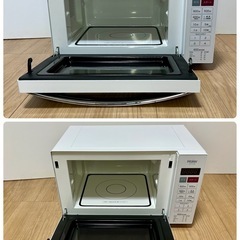 【美品】ヘルツフリー電子レンジ Haier JM-FH18D【現金 PayPay オンライン決済お支払い出来ます】の画像