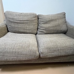 至急！2人掛けソファー値下げしましたの画像