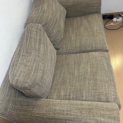 至急！2人掛けソファー値下げしましたの画像