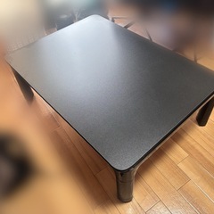 山善 リバーシブルこたつ HFL-1055H(B)の画像